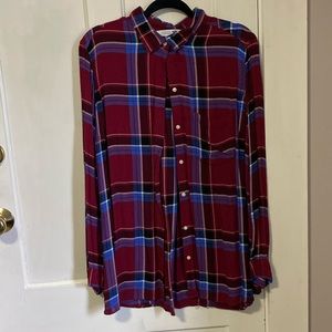 Old Navy Plaid Flannel XL